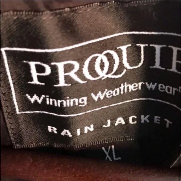 Men’s Silk Touch ProQuip Black Windbreaker Jacket - Picture 7 of 8